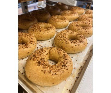Low Carb NY Style Onion Garlic Bagels 10 pack - Fresh Baked